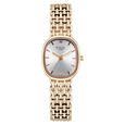 Titan Raga Spotlight Quartz Analog Pink Dial Silver Metal Strap Watch For Women