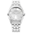 Titan Men's Eleganza Lumina White: Luminous Dial Watch with Sophisticated Link Metal Strap - image number 1
