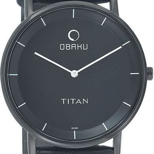 Titan Quartz Analog Black Dial Watch for Men - image number 0