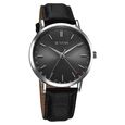 Titan Elegance Analog with Date by Hand and Dark Grey Dial Black Leather Strap Watch for Men - image number 2