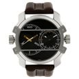 Fastrack Quartz Analog Grey Dial Leather Strap Watch for Guys