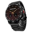 Fastrack Magnus FX3 Luxury Metal Smartwatch Premium Top Ring Design comes with High Definition 3.7 cm UltraVU Display With Black Strap - image number 0