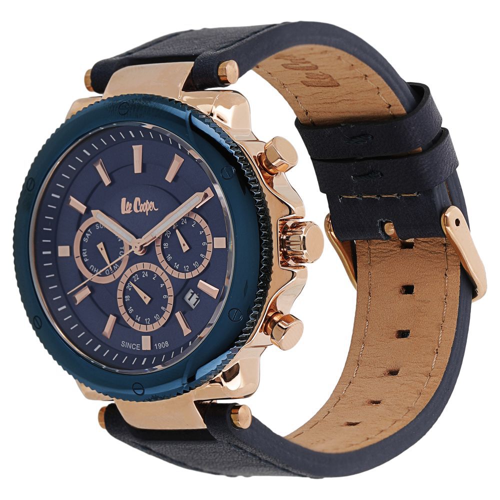 Buy Online Lee Cooper Quartz Chronograph Dial Watch for Men