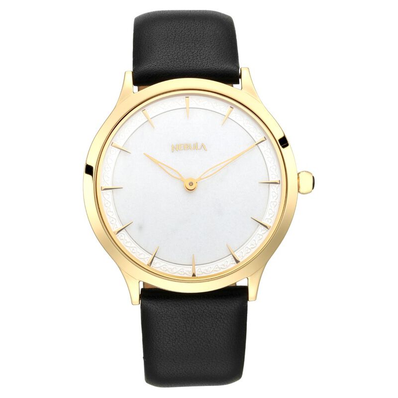 Titan Nebula Deccan Treasures Quartz Analog with Date 18 Karat Solid Gold Watch for Men - image number 2