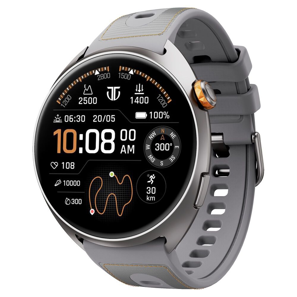 Titan Celestor Smartwatch with 1.43" inch AMOLED Display, Dual band GPS, Training Load & Readiness, Titan Q