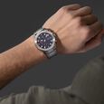 Police Quartz Multifunction Blue Dial Silver Stainless Steel Strap Watch For Men - image number 5