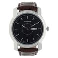 Sonata Quartz Analog Black Dial Stainless Steel Strap Watch for Men