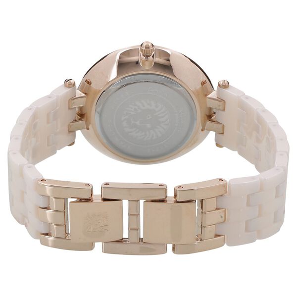 Anne Klein Quartz Analog Mother of Pearl Dial Ceramic Strap Watch for Women - image number 3