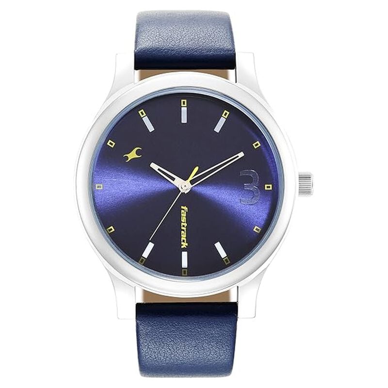 Fastrack Watch Movement Buy Online Fastrack Quartz Analog Blue Dial Watch for Guys - 38069sl02 ...