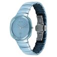 Titan Squircle Camo Quartz Analog Blue Dial Ceramic Strap Watch For Unisex - image number 2