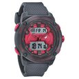 Fastrack Streetwear Red Dial with Black Colour Strap Watch for Guys - image number 0