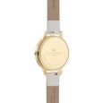 Olivia Burton Quartz Analog White Dial Leather Strap Watch for Women - image number 2