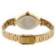 Titan Quartz Analog Champagne Dial Stainless Steel Strap Watch for Women - image number 3