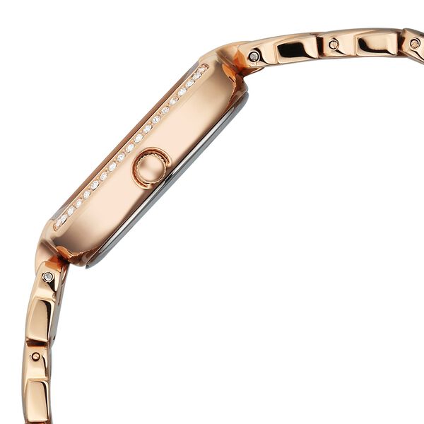 Titan Raga Showstopper Quartz Analog Rose Gold Dial Rose Gold Metal Strap Watch For Women - image number 3