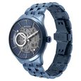 Titan Metal Mechanicals Blue Dial Analog Stainless Steel Strap Watch for Men - image number 3