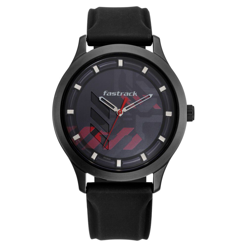 Buy Online Fastrack Gamify Quartz Analog Grey Dial Silicone Strap Watch for Guys 3250np01 p Titan