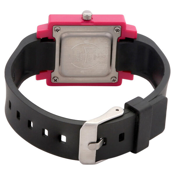 SF Quartz Analog Black Dial Plastic Strap Watch for Women - image number 2