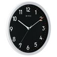 Titan Contemporary Black Wall Clock with Silent Sweep Technology - 30 cm x 30 cm (Medium) - image number 2