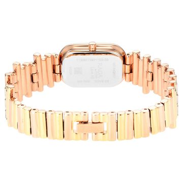 Titan Raga Love All Rose Gold Dial Analog Metal Strap Watch for Women