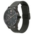 Tommy Hilfiger Quartz Multifunction Black Dial Metal Strap Watch for Men - image number 1