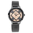 Fastrack Fit Outs Quartz Analog Blue Dial Metal Strap Watch for Girls
