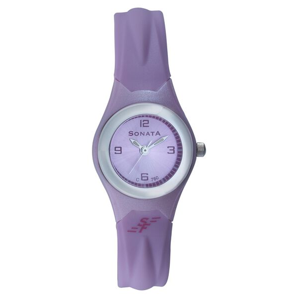 Sonata Quartz Analog Pink Dial Strap Watch for Women - image number 0