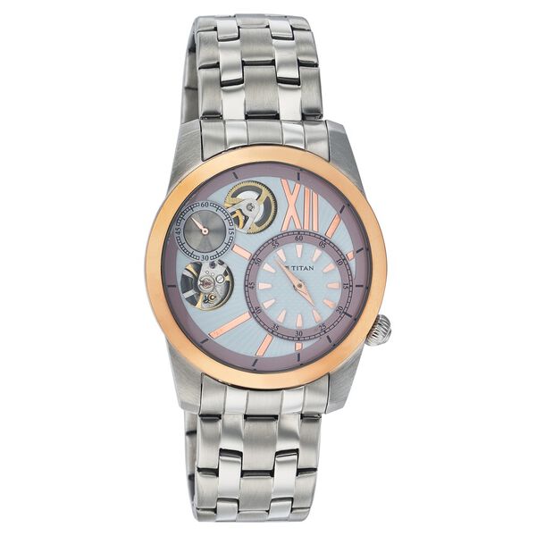Titan Quartz Analog White Dial Watch for Men - image number 0