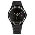 Tommy Hilfiger Quartz Analog Black Stainless Steel Strap for Women - image number 0