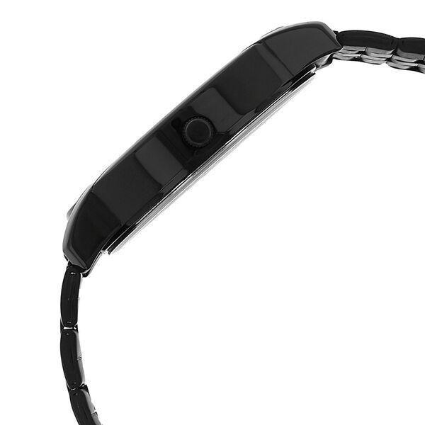 Sonata Quartz Analog Black Dial Stainless Steel Strap Watch for Men - image number 2