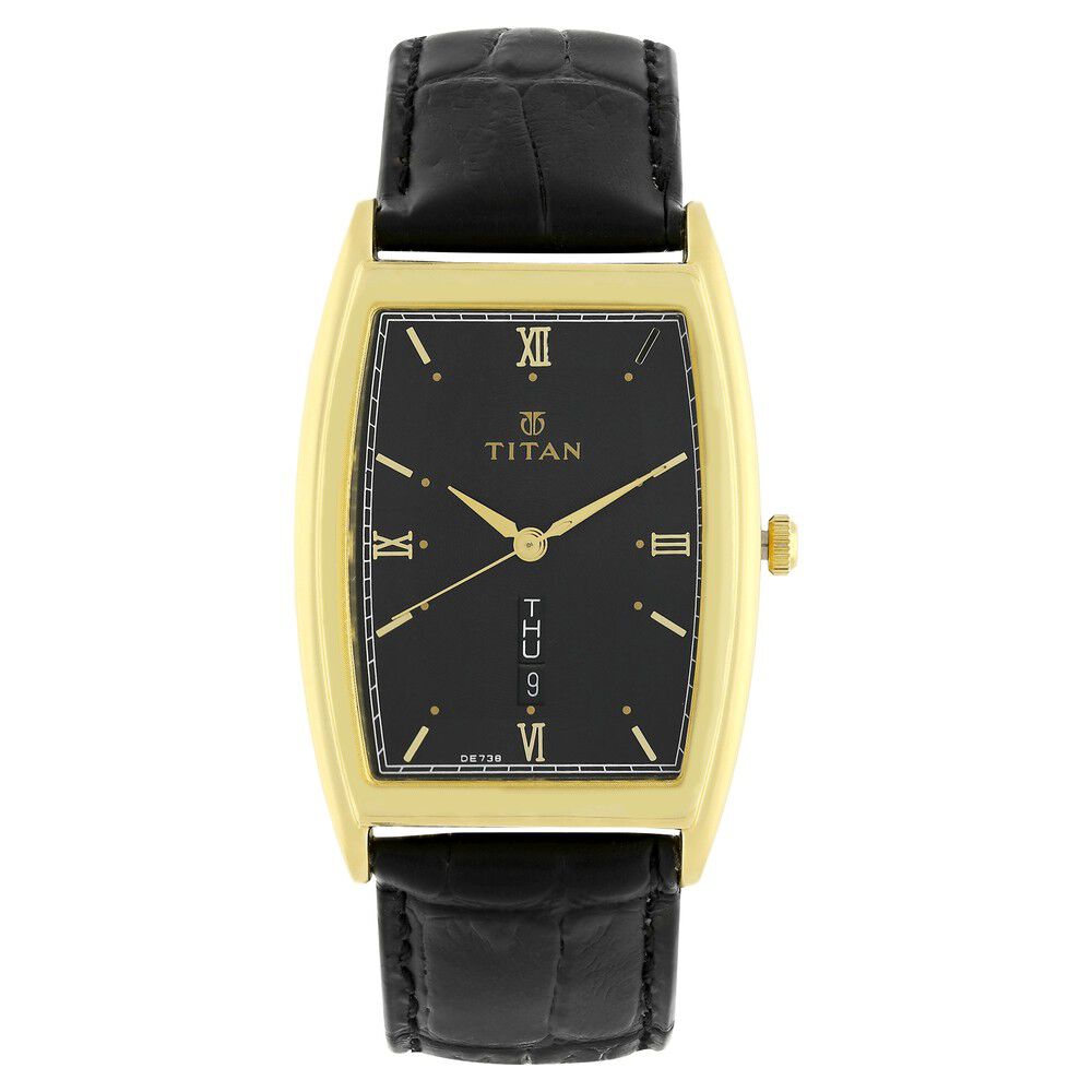 Titan edge watches with date and day top