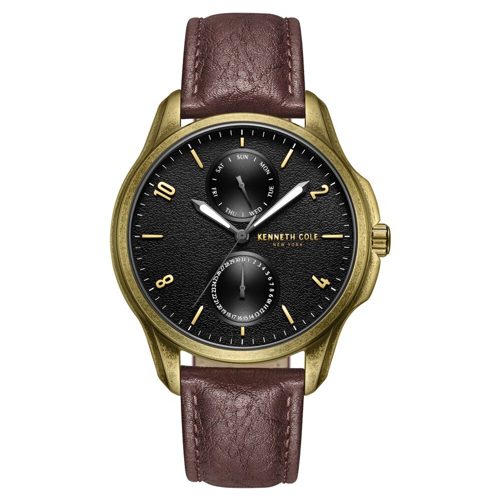 Kenneth cole watch discount leather