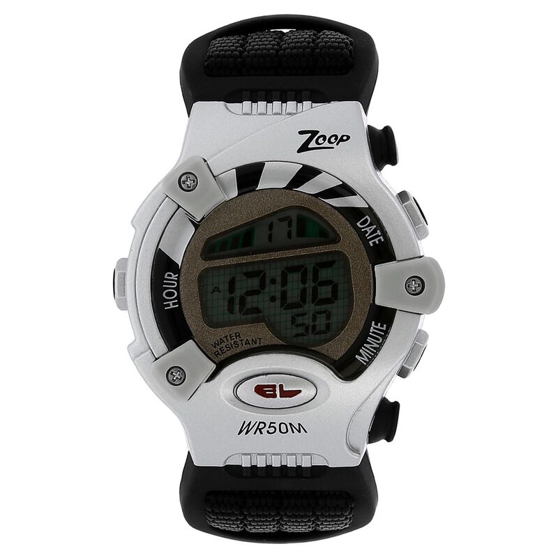 Buy Online Zoop By Titan Digital Dial Nylon Strap Watch for Kids