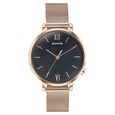 Sonata Elegent Essentials Quartz Analog Black Dial Stainless Steel Strap Watch For Women