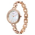 Titan Raga Showstopper Quartz Analog Mother Of Pearl Dial Rose Gold Metal Strap Watch For Women - image number 3