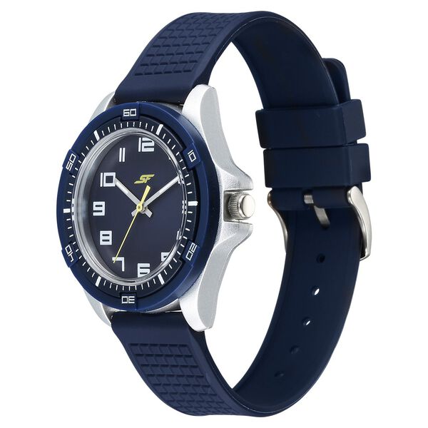 SF Sporty Analogs Quartz Analog Blue Dial Blue Plastic Strap Watch For Men - image number 2