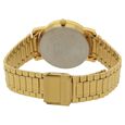 Sonata Quartz Analog with Day and Date Champagne Dial Stainless Steel Strap Watch for Men - image number 3