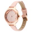 Fastrack Uptown Retreat Quartz Analog Pink Dial Leather Strap Watch for Girls - image number 3
