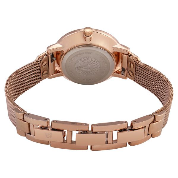 Anne Klein Quartz Analog Mother of Pearl Dial Metal Strap Watch for Women - image number 4