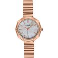 Poze Poze Quartz Analog White Dial Rose Gold Stainless Steel Strap Watch For Women - image number 0