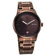 Titan Neo Splash Brown Dial Analog with Date Stainless Steel Strap Watch for Men - image number 1