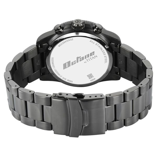 Octane Fashion Accendo Chronograph with Knurled Bezel & Lume Hands for Men - image number 6
