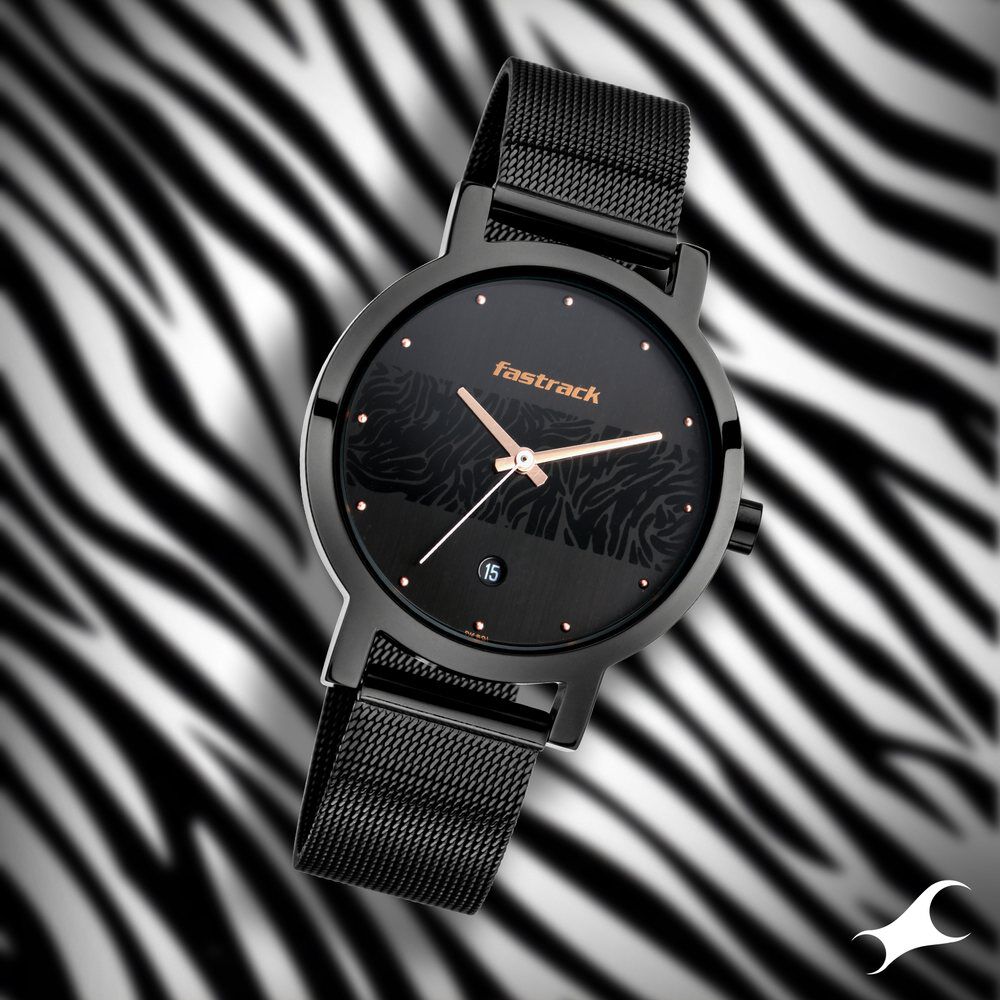 Fastrack ladies clearance black watches