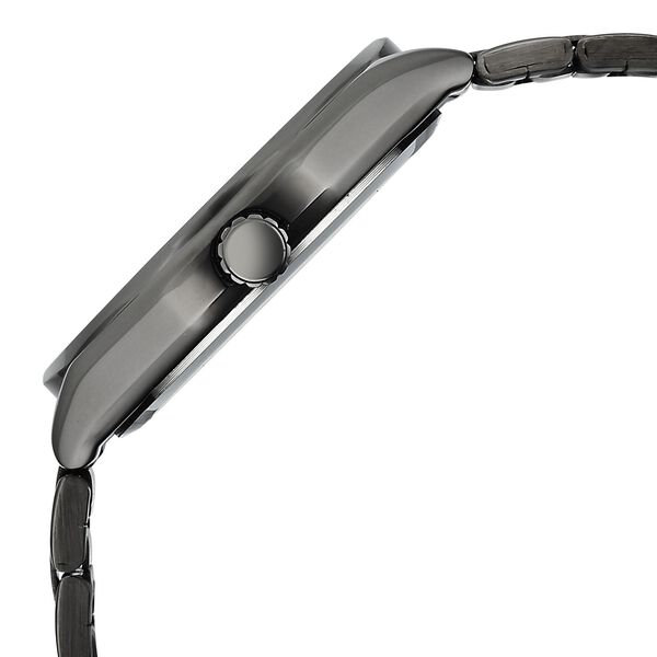 Vyb Aviator By Fastrack Quartz Analog Blue Dial Grey Stainless Steel Strap Watch For Guys - image number 4