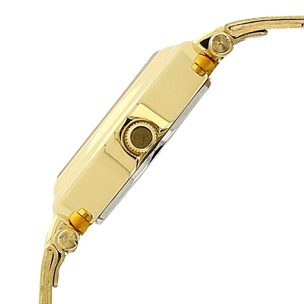 Titan Quartz Analog Champagne Dial Stainless Steel Strap Watch for Women - image number 2