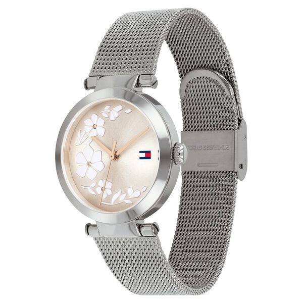 Tommy Hilfiger Quartz Analog Grey Dial Stainless Steel Strap Watch for Women - image number 1