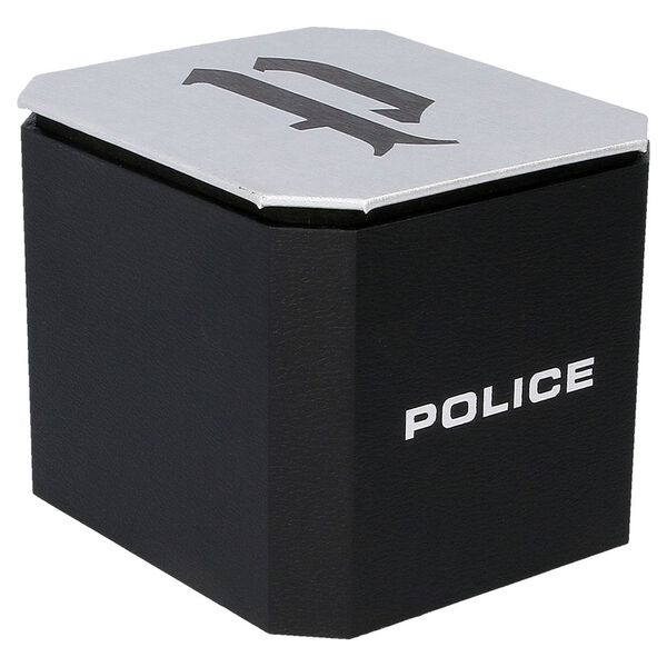 Police Quartz Multifunction Black Dial Leather Strap Watch for Men - image number 5