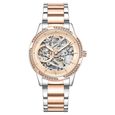 Kenneth Cole Automatic Rose Gold Dial Stainless Steel Strap Watch for Women - image number 0