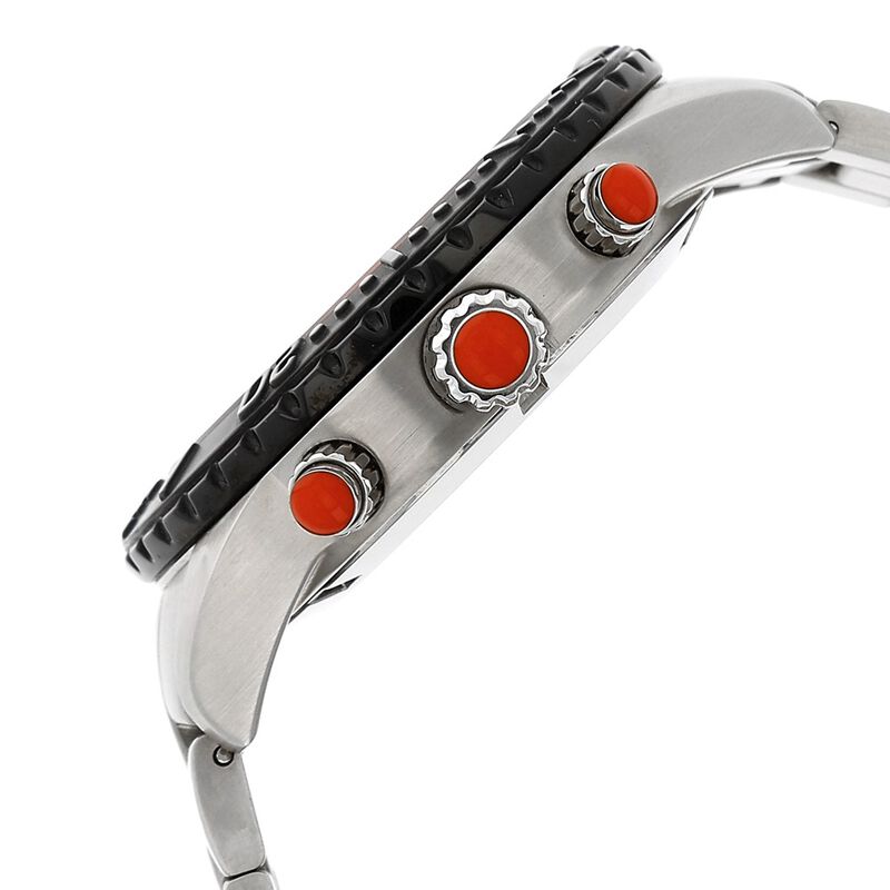 Titan Quartz Analog Black Dial Stainless Steel Strap Watch for Men - image number 2