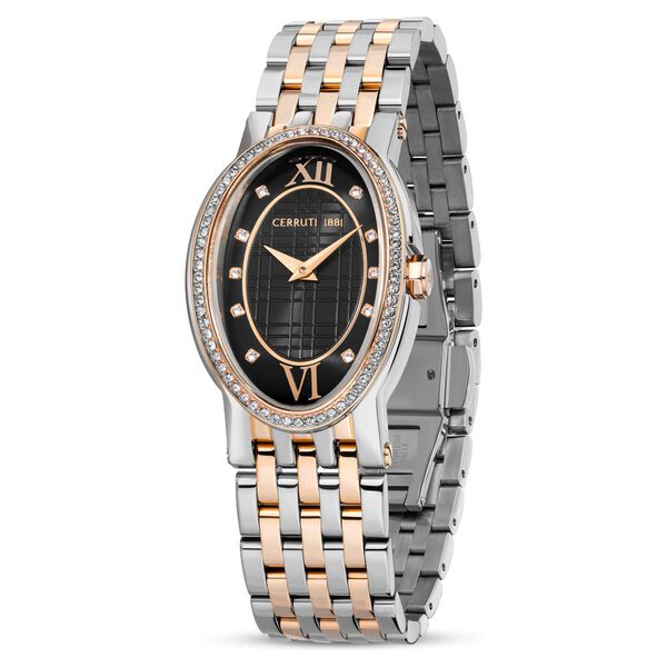 Cerruti 1881 Quartz Analog Grey Dial Stainless Steel Strap Watch for Women - image number 1