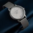 Sonata Poze Quartz Analog Green Dial Mesh Strap Watch for Men
